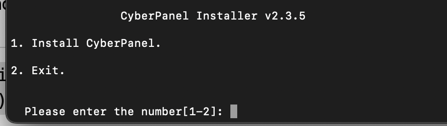 Installing CyberPanel on Ubuntu & AlmaLinux 3